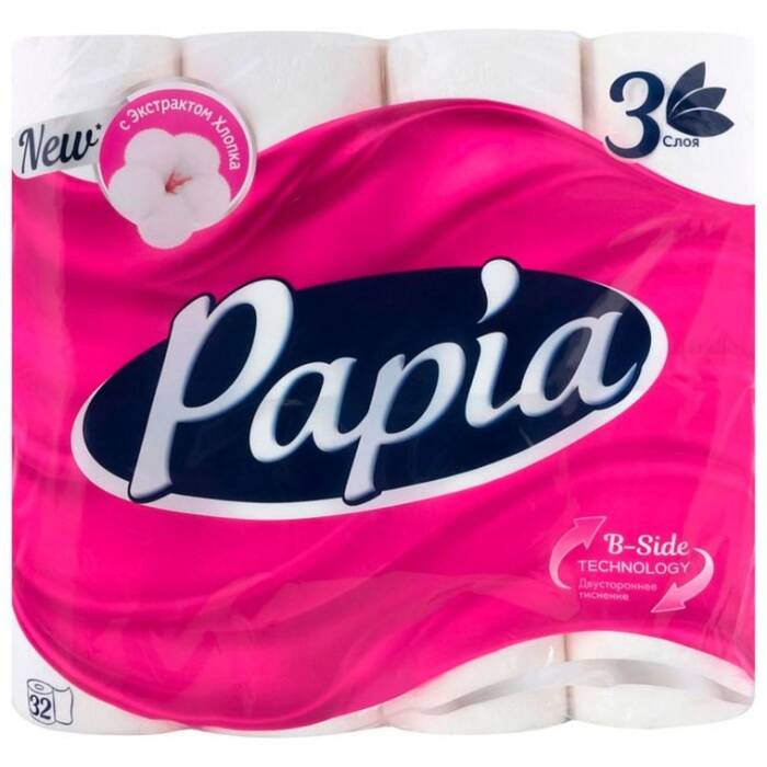 Papia туалетная бумага